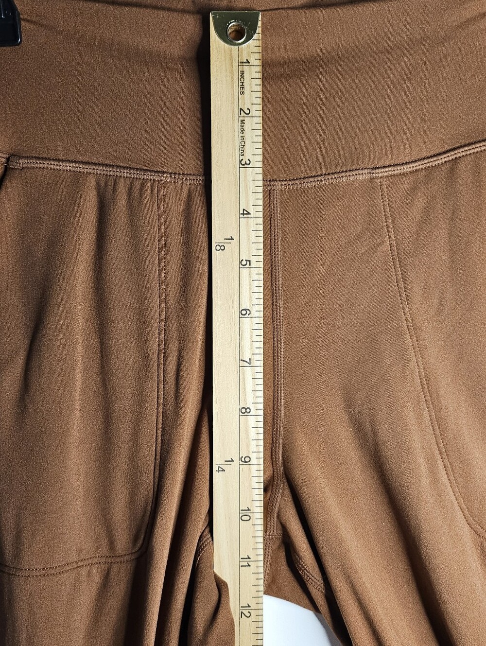 Haven Well Within Balance Joggers Small Brown High Rise Yoga Athletic Pants - Picture 11 of 13